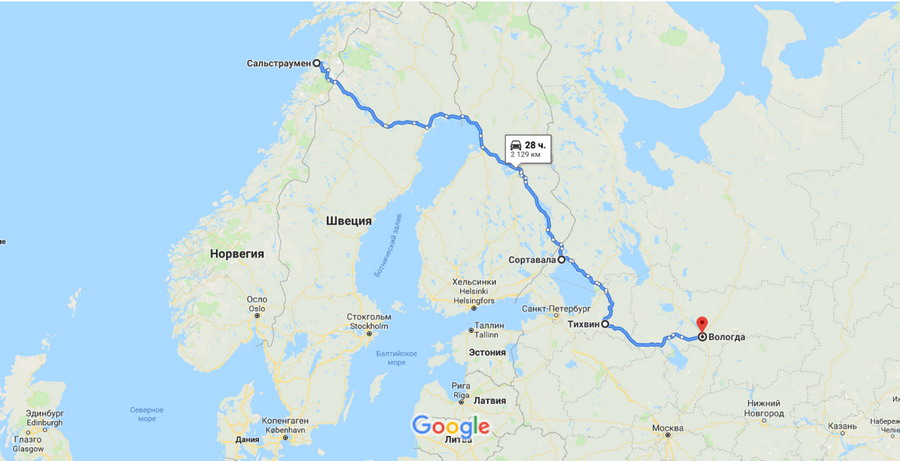 На авто по северу Норвегии (через Мурманск). Июнь 2019г. На авто по северу Норвегии (через Мурманск). Июнь 2019г.
